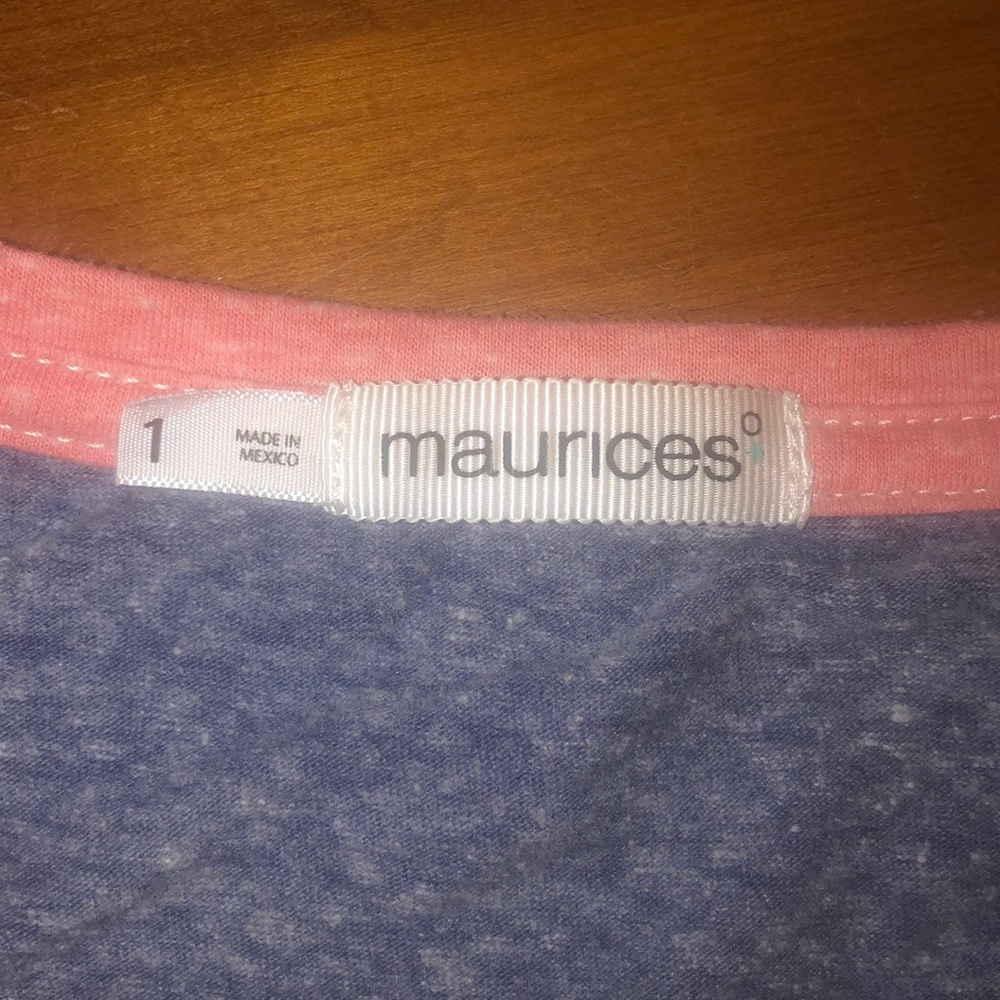Maurices 3/4 sleeve top
